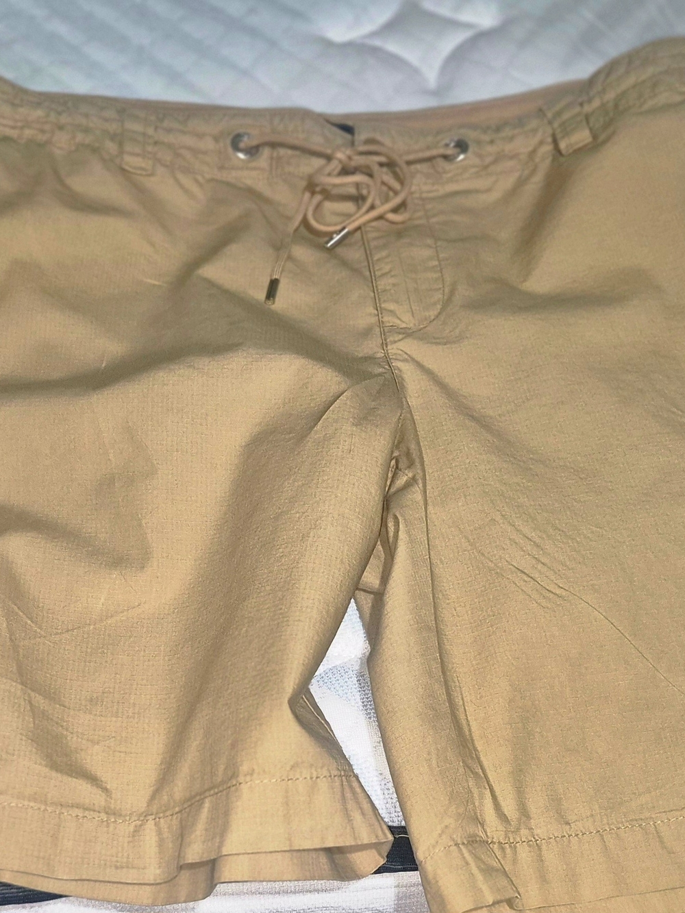 Ralph Lauren Khaki Drawstring Bermuda Shorts - Picture 5 of 8